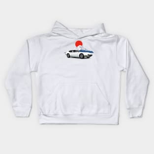 2000GT Fuji JDM Japan Print Kids Hoodie